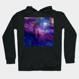 Mask in space Hoodie